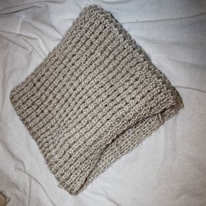 SALE! Light Beige small circle scarf